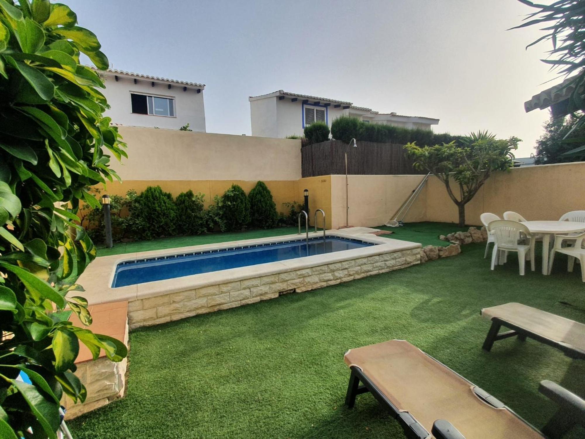 Bungalow Con Piscina 28 Gran Alacant Bagian luar foto