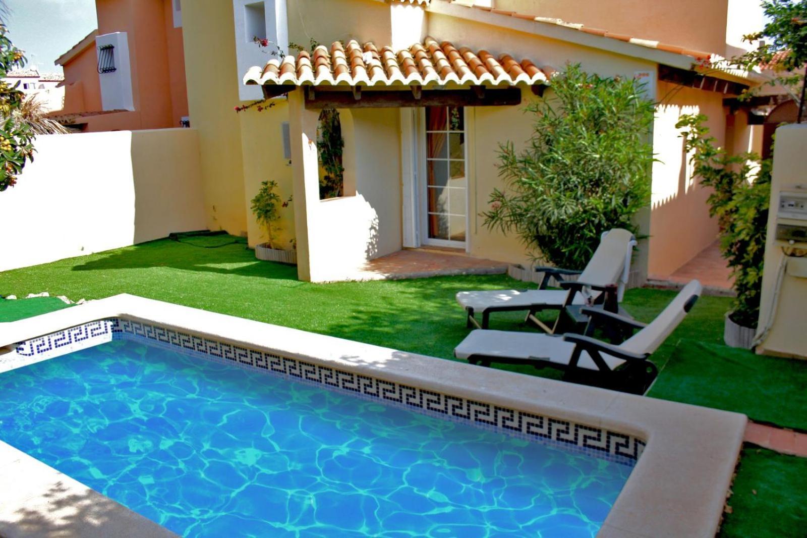 Bungalow Con Piscina 28 Gran Alacant Bagian luar foto